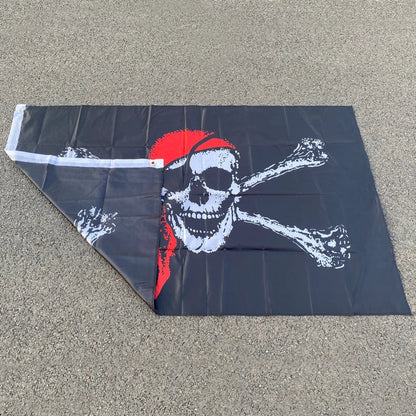 Skull and Crossbones Pirate Flag