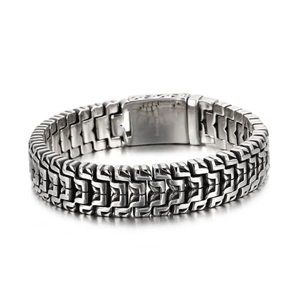 Vintage Woven Link Bracelet