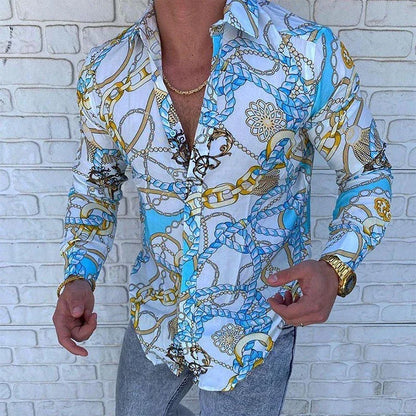 Casual Stretch Button Shirt