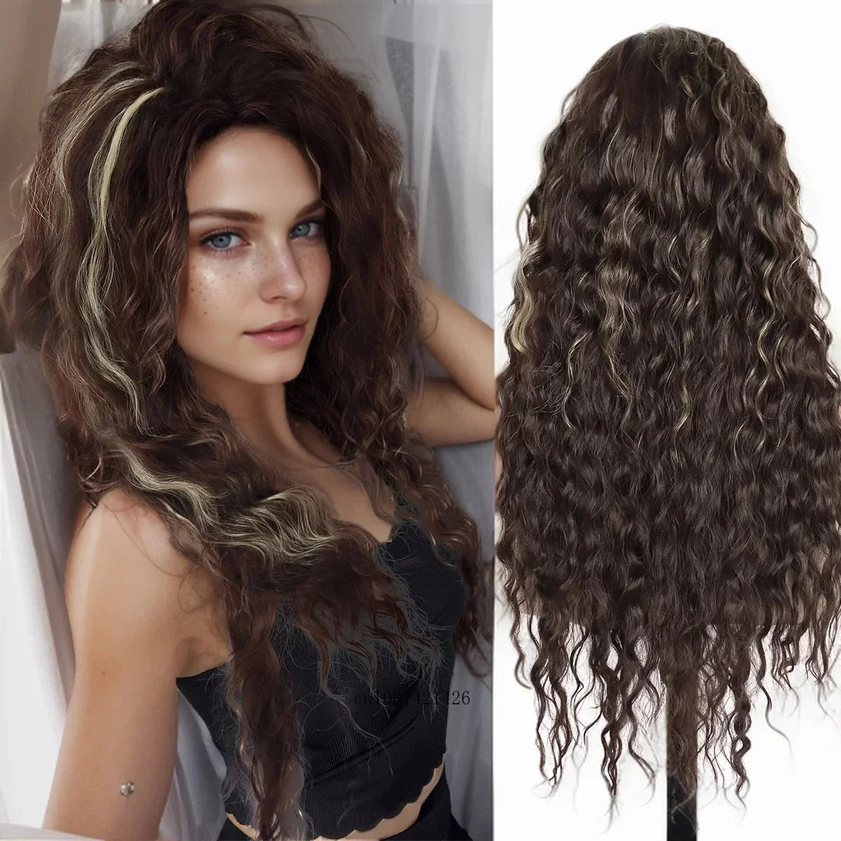 Long Wavy Ombre Wig