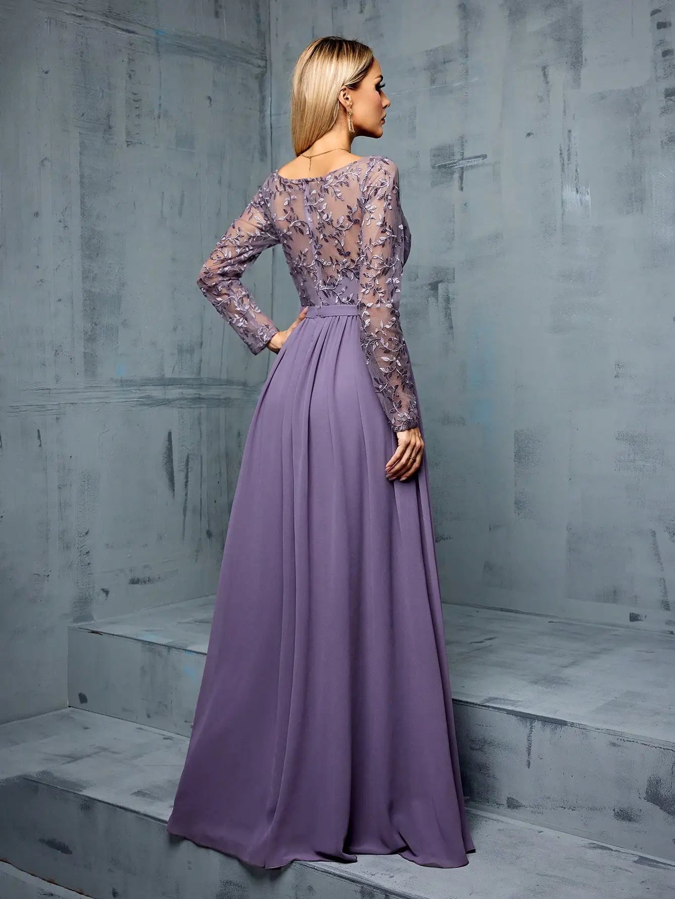 Sash A-Line Dress