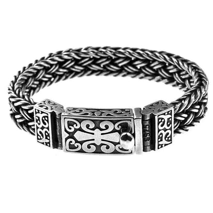 Vintage Geometric Toggle Bracelet