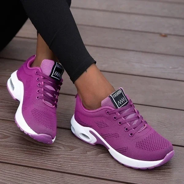 Platform Mesh Running Sneakers