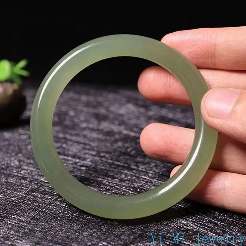 Natural Burmese Jade Bangle