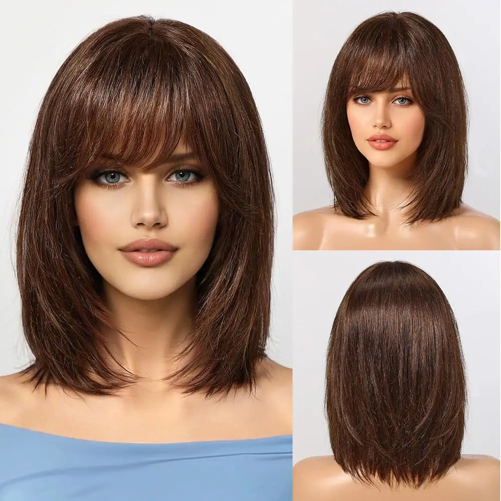 Short Straight Bob Wig