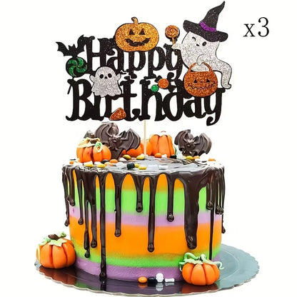 Spooky Halloween Cake Topper