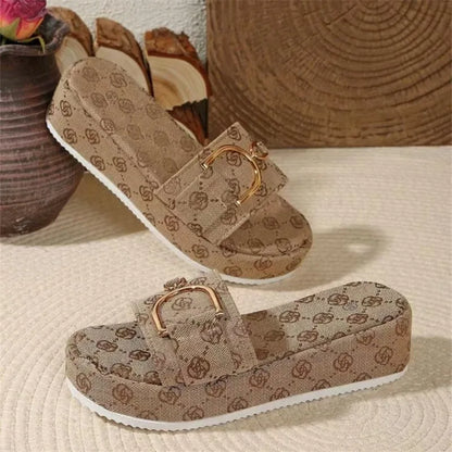 Women Shallow Summer Slippers