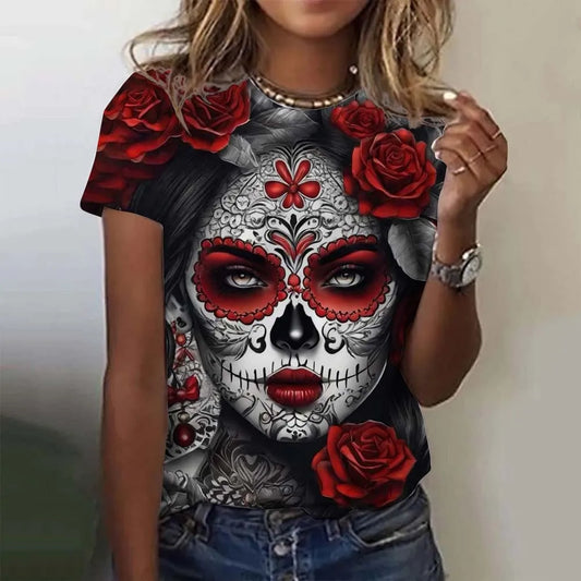 Polyester Regular Cartoon T Shirt