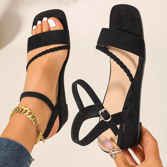 Buckle Gladiator Sandals