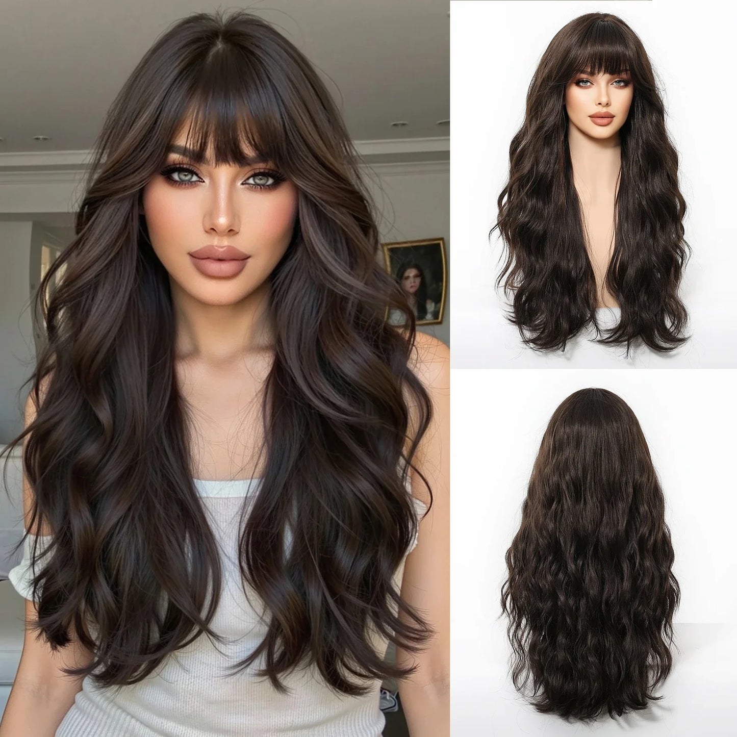 Rose Blonde Wavy Wig