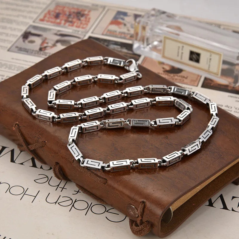 Vintage Sterling Silver Lock Bracelet